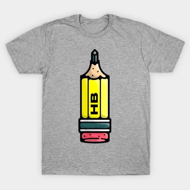 Pencil T-Shirt by Franjos